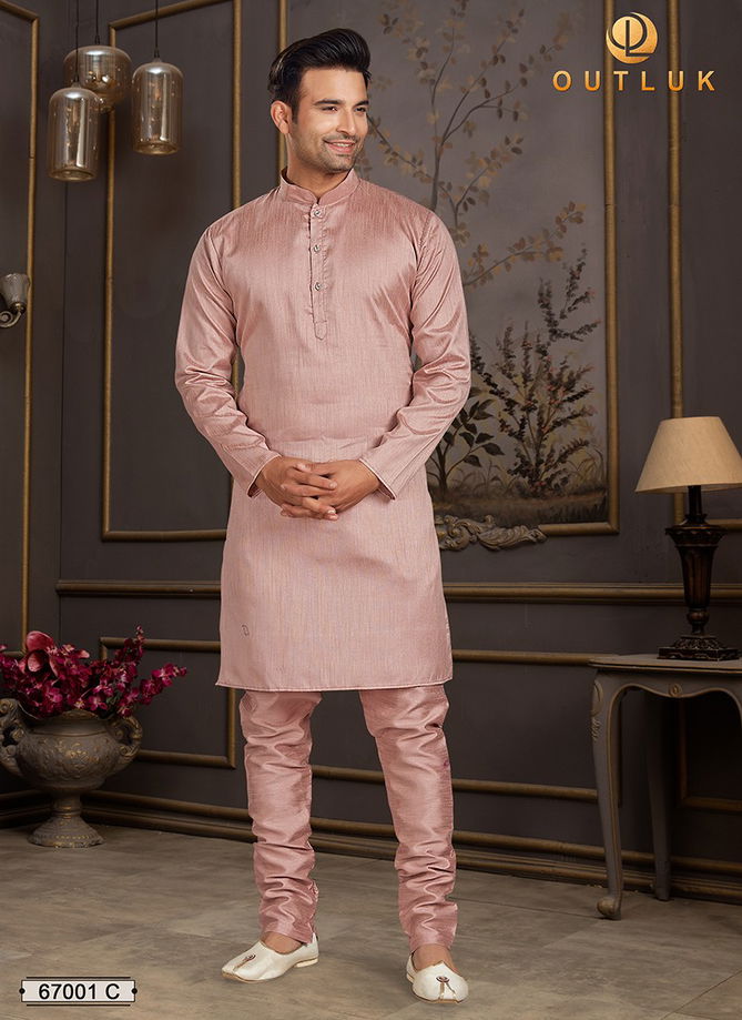 Outluk Vol 67 C Traditional Wear Wholesale Kurta Pajama Mens Collection